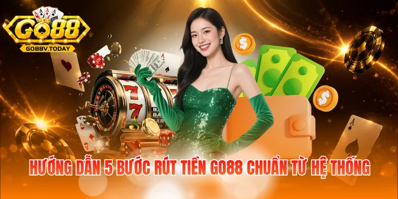 Hướng dẫn 5 bước rút tiền Go88 chuẩn từ hệ thống